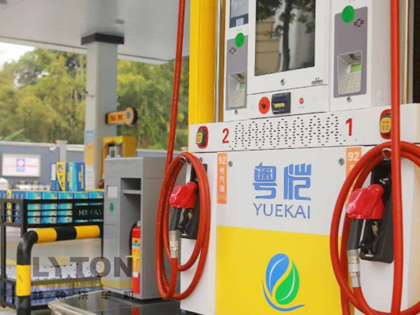 四會粵愷，一站三套洗車設備！粵愷加油站復購林頓FX11全自動洗車機