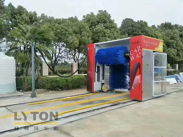 環保節水效率高！兩臺林頓龍門往復式全自動洗車機即將竣工！