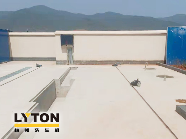 高品質土建，引領高質量發展！云貴龍門全自動洗車機土建完工！
