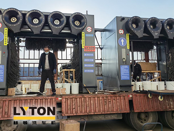 林頓龍門往復式全自動洗車機——GD-20系列發貨!